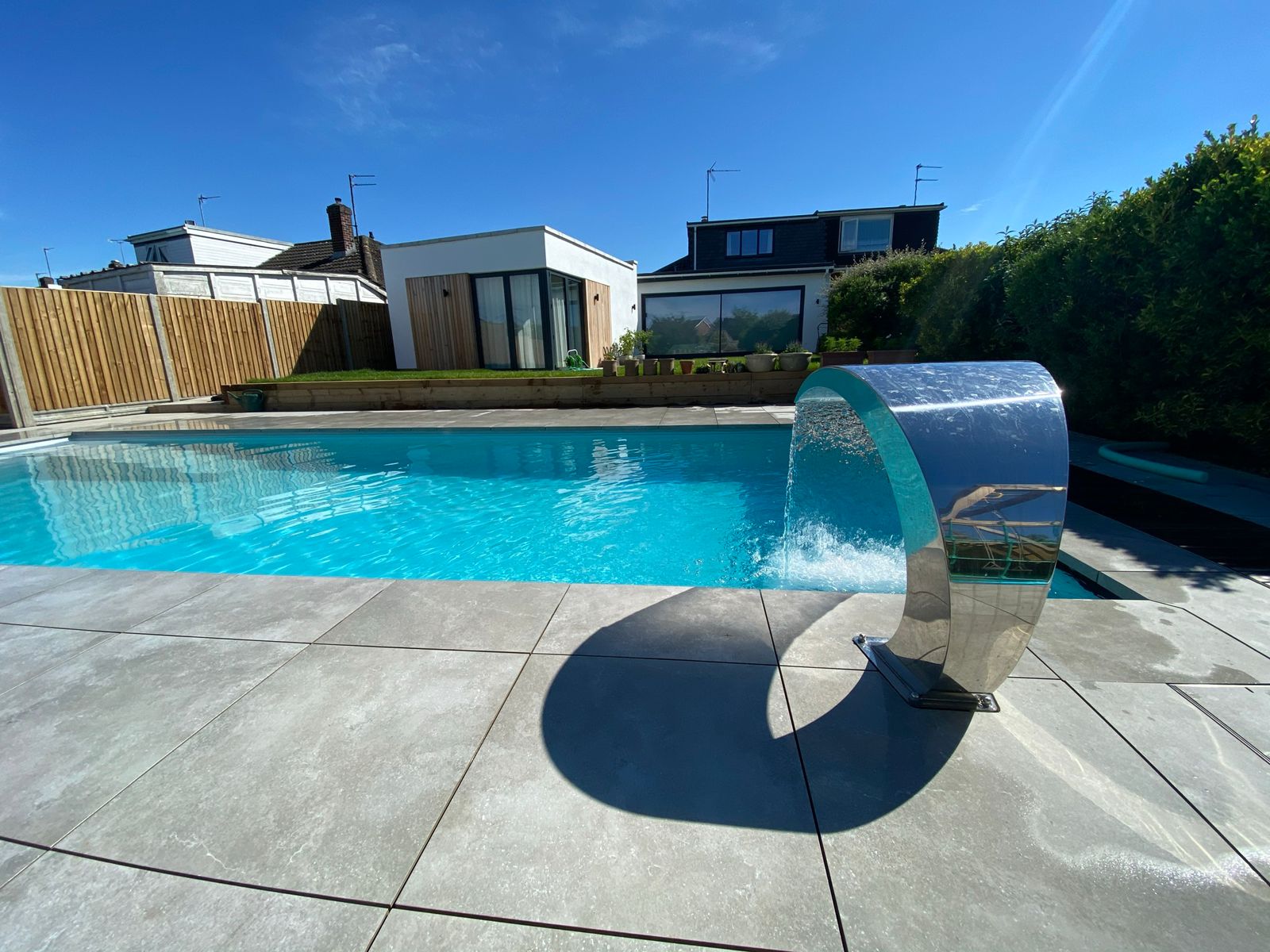 Pool House, Pool, Tennis Courts Restoration of Grade 2 Listed Manor House - Oxford